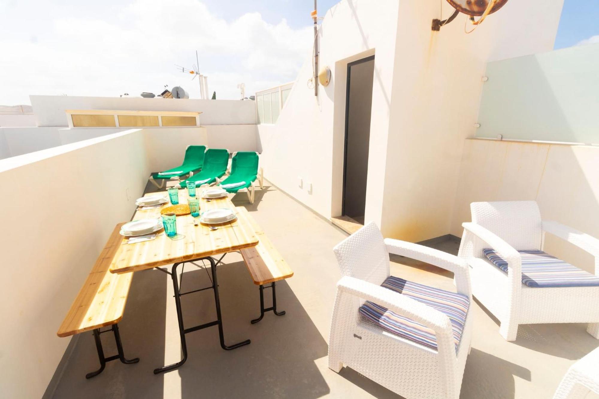 Willa Casa Bianca Caleta De Famara Zewnętrze zdjęcie
