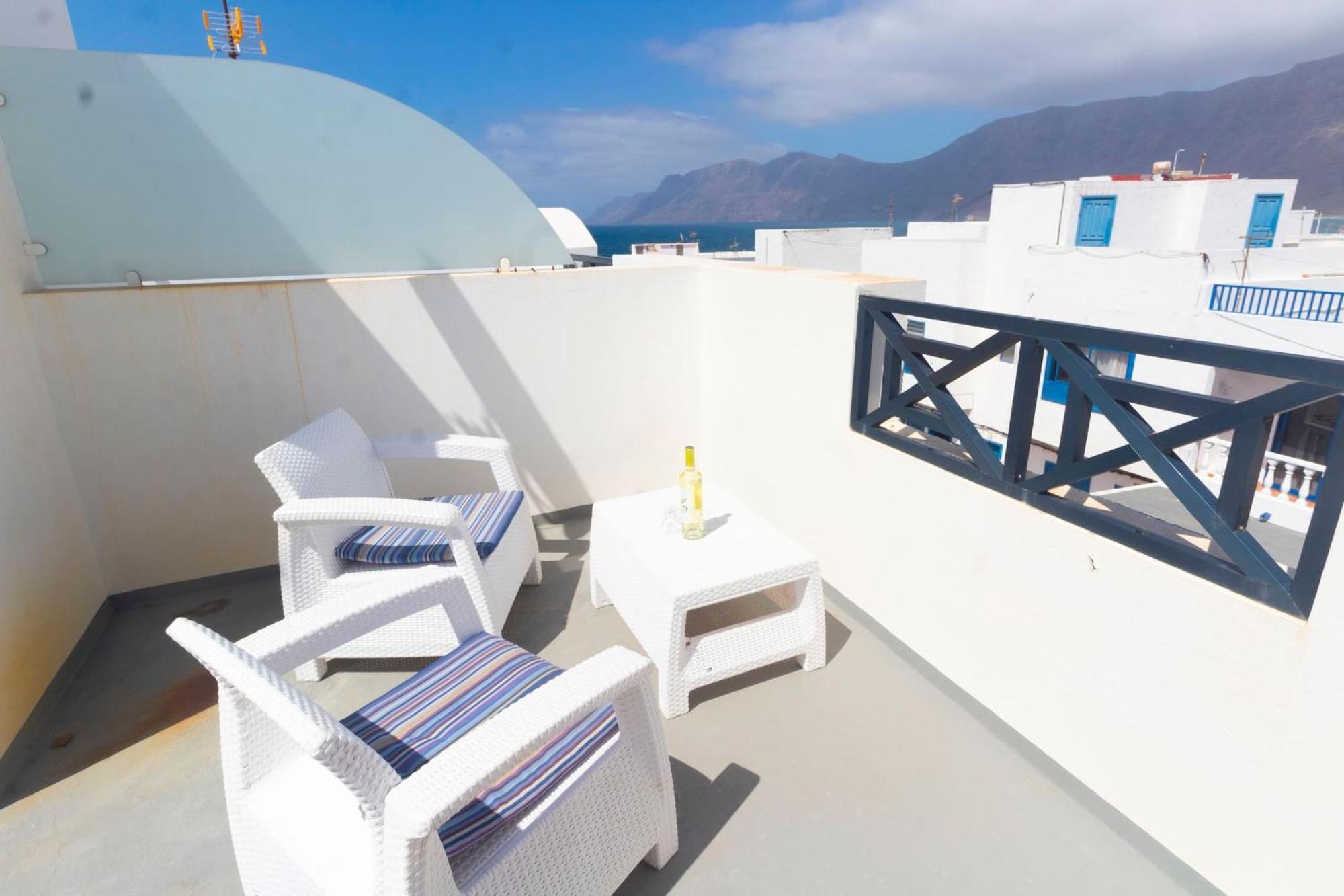 Willa Casa Bianca Caleta De Famara Zewnętrze zdjęcie